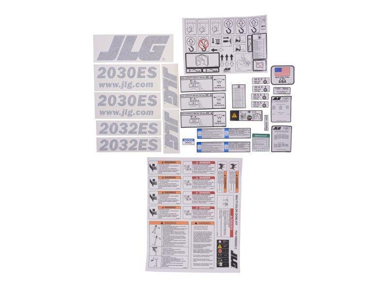1001212665 Kit, 2032ES Decal (Supersedes to new # 1001149796)