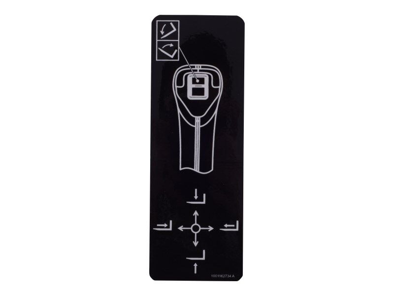 1001162734 Decal, Joystick Control | JLG