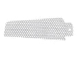Part Number 1001183829 Plate, Air Intake Mesh fits JLG
