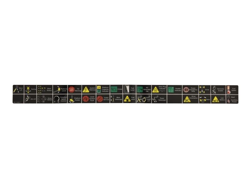 1001193757 Decal, Platform Display (Ce) | JLG