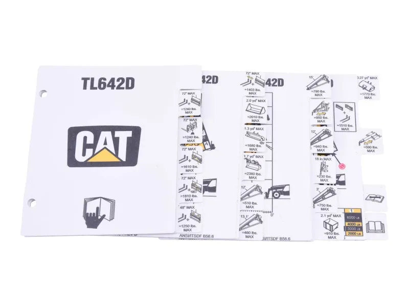 Part Number 1001211134 Load, Booklet TL642D Nor fits JLG