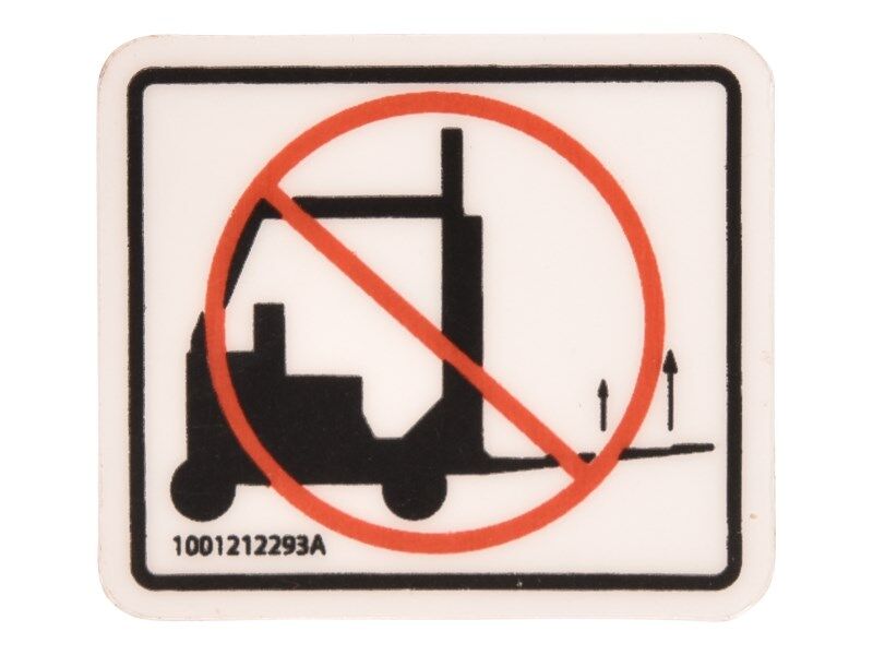 1001212293 Decal, No Forklift | JLG