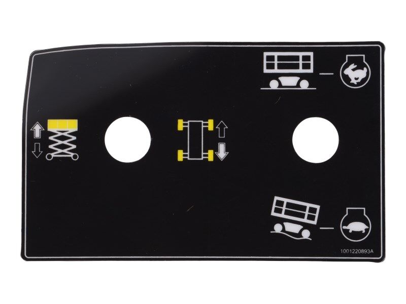 1001218285 Decal, Plat Control Function | JLG