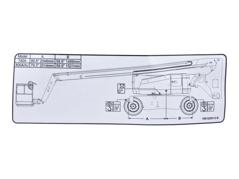 1001229113 Lift Diagram Decal
