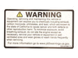 1001231801 Decal Warning Prop 65