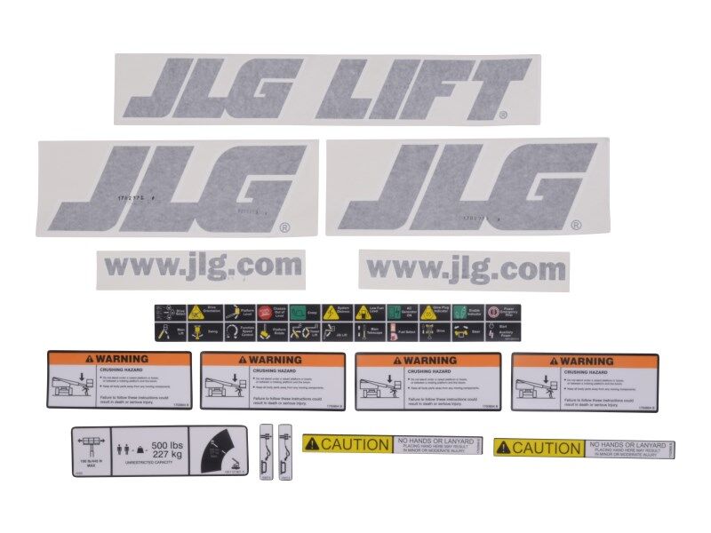 1001241338 Kit, (Service) Pltfrm Box Decal | JLG