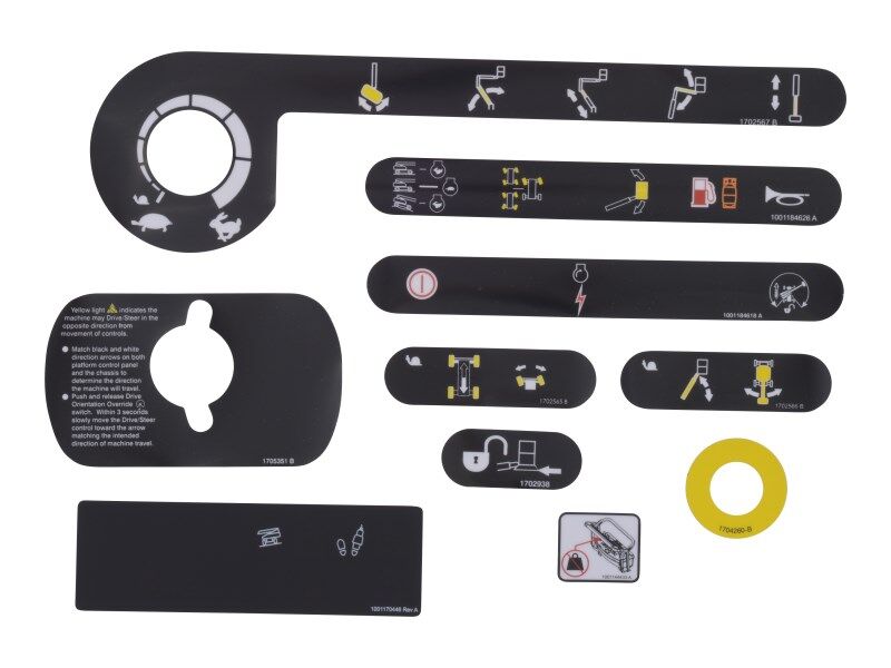 1001241342 Kit, (Service) Pltfrm Box Decal | JLG