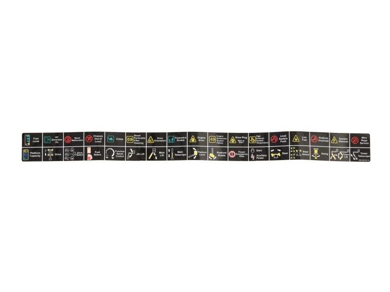 1001241531 Decal, Platform Legend | JLG
