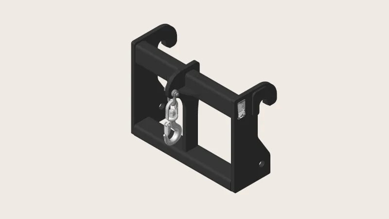 Part Number 1001242509 Attach, Lifting Hook, Std fits JLG