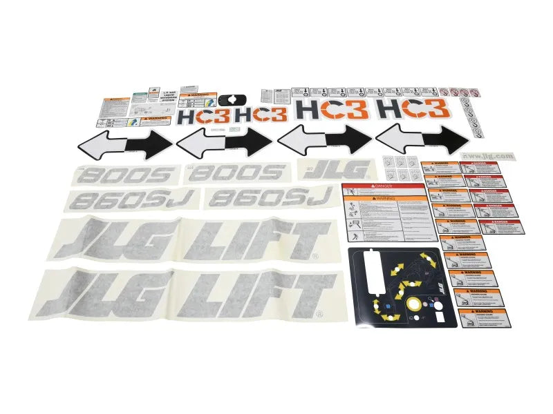 1001273071 Kit, Machine Decal, Hc3 | JLG