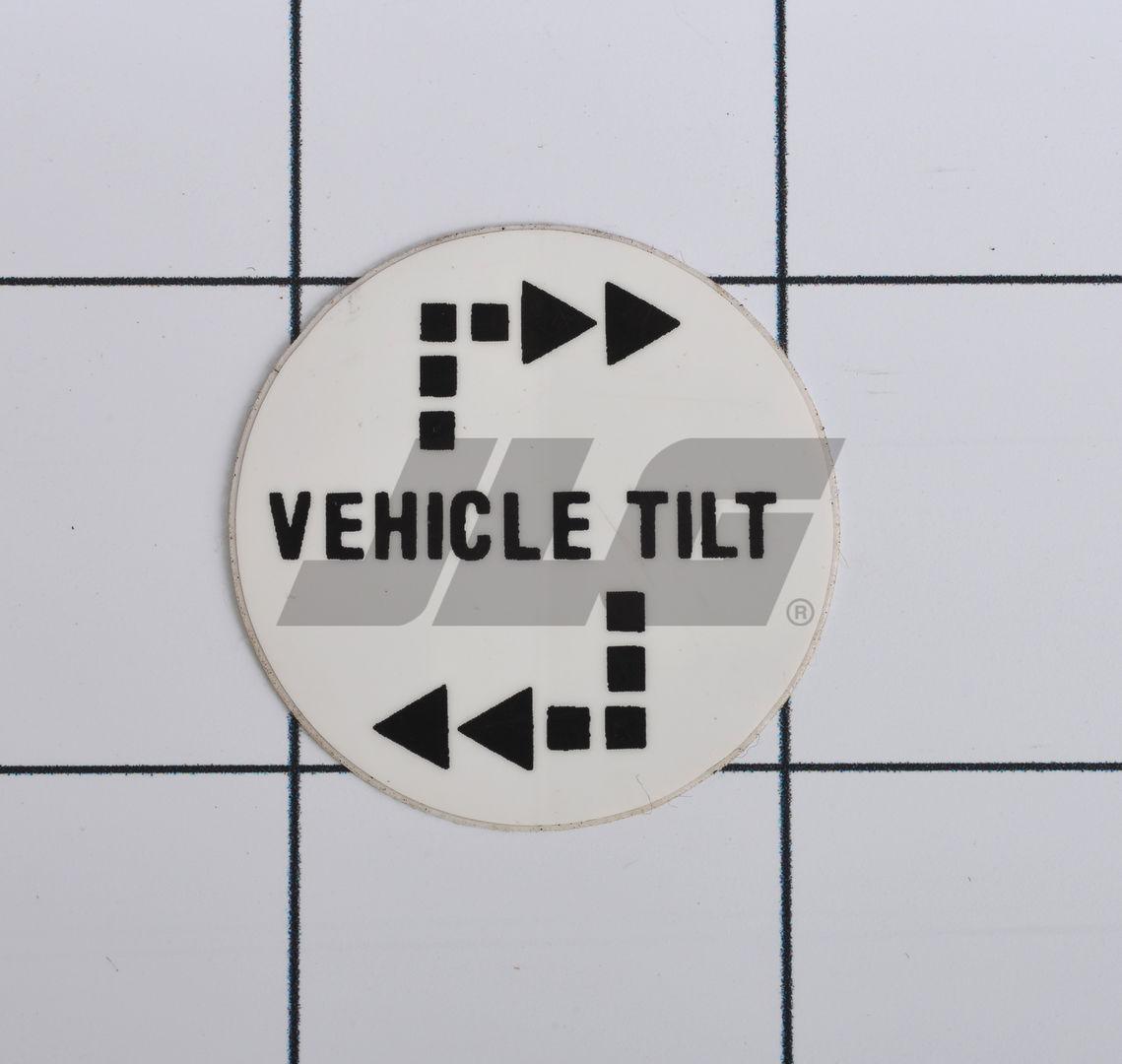 10115757 Decal Vehicle Tilt (Lull #15757A) | JLG