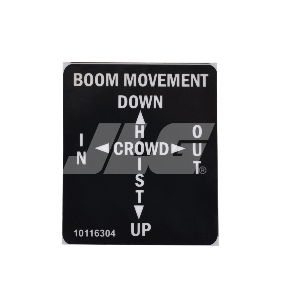 10116304 Decal Boom Movement