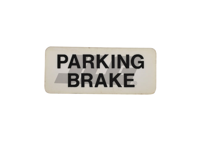 10124755 Decal Parking Brake Light