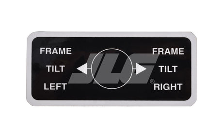 10130487 Decal Frame Tilt Control
