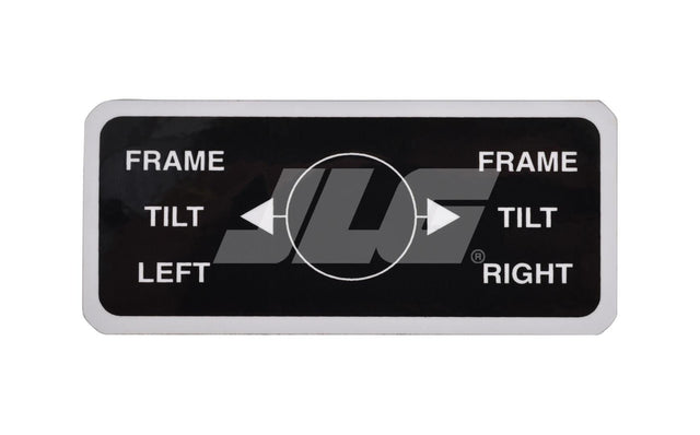 10130487 Decal Frame Tilt Control