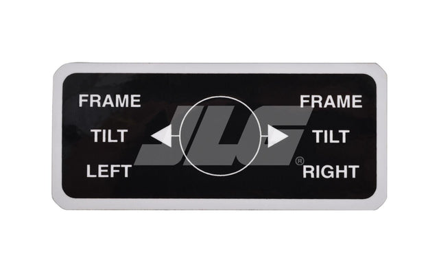 10130487 Decal Frame Tilt Control 