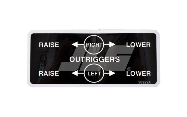 10138929 Decal Outrigger Control