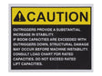 10139033 Decal Outrigger Caution