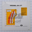 10238202 Flip Card, Model 6K-37 Load Ch | JLG - BHE Parts Store