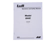 Part Number 10709798 Operators Manual, 844C fits JLG