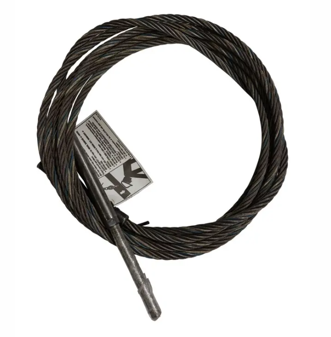 Lull Part Number P27767, JLG Number 10727767 Wire Rope Assembly, Upper, Retract