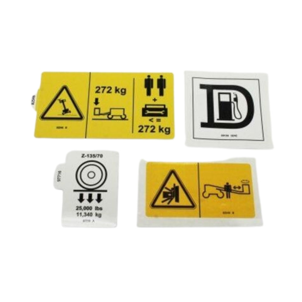Part Number 107693GT Decal Kit Symbol Z135 fits Genie