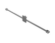 1320196GT Weldment, Tie Rod