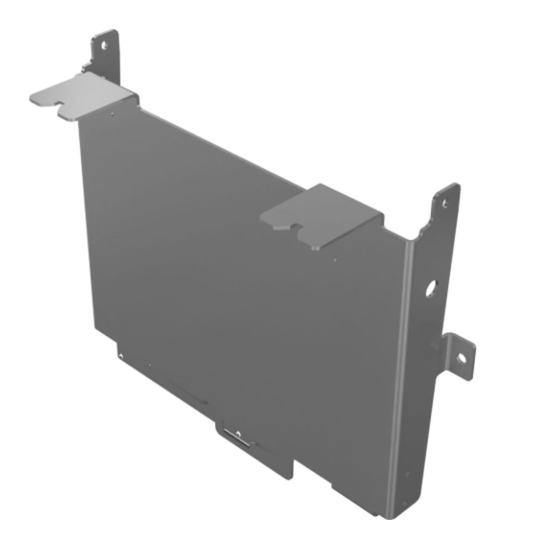 1320698GT Weldment, Aux Battery And Charger Tray