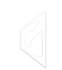 1334602GT Decal, Cosmetic, G, GTH-1056, White, 231 X 503 Mm