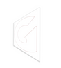 1334604GT Decal, Cosmetic, G, GTH-844, White, 169 X 407 Mm 