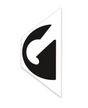 1334610GT Decal, Cosmetic, G, GTH-1044, White, 229 X 503 Mm