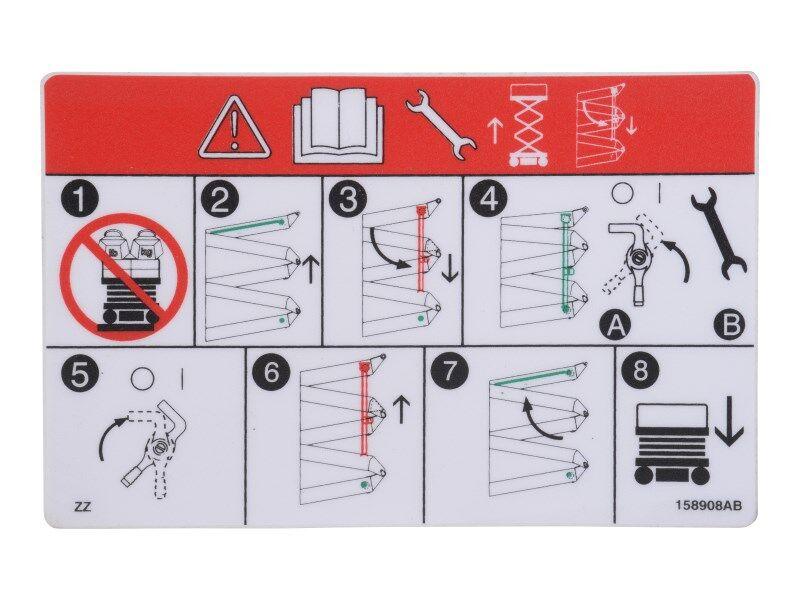 158908 Maint Bar Decal