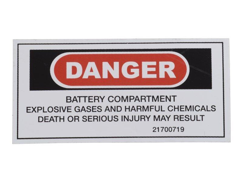 1700719 Decal Danger