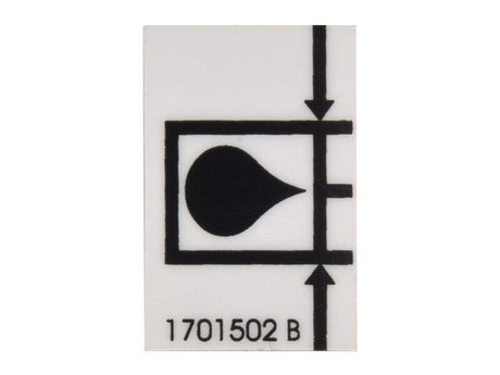 1701502 Decal Hydraulic Oil Level
