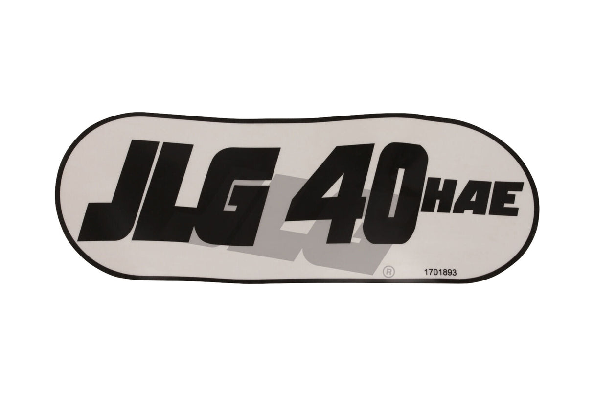 1701893 Decal 40Hae | JLG