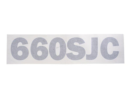1703165 Decal Model 660SJc