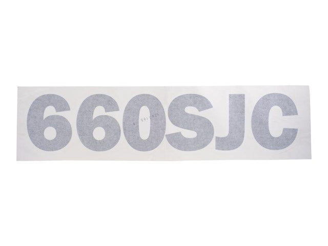 1703165 Decal Model 660SJc