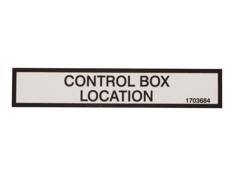 1703684 Decal Cont Box Loc