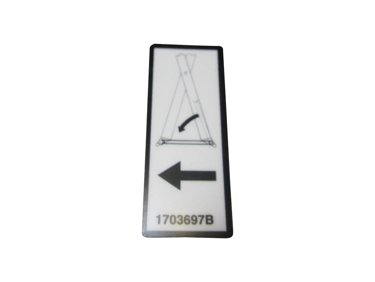 1703697 Decal, Safety Prop | JLG
