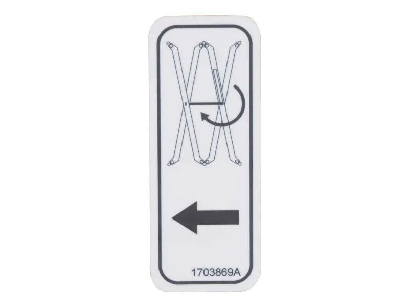 1703869 Decal, Safety Prop | JLG