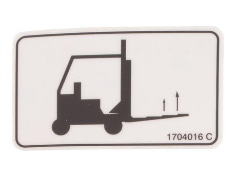1704016 Decal Forklift Location 