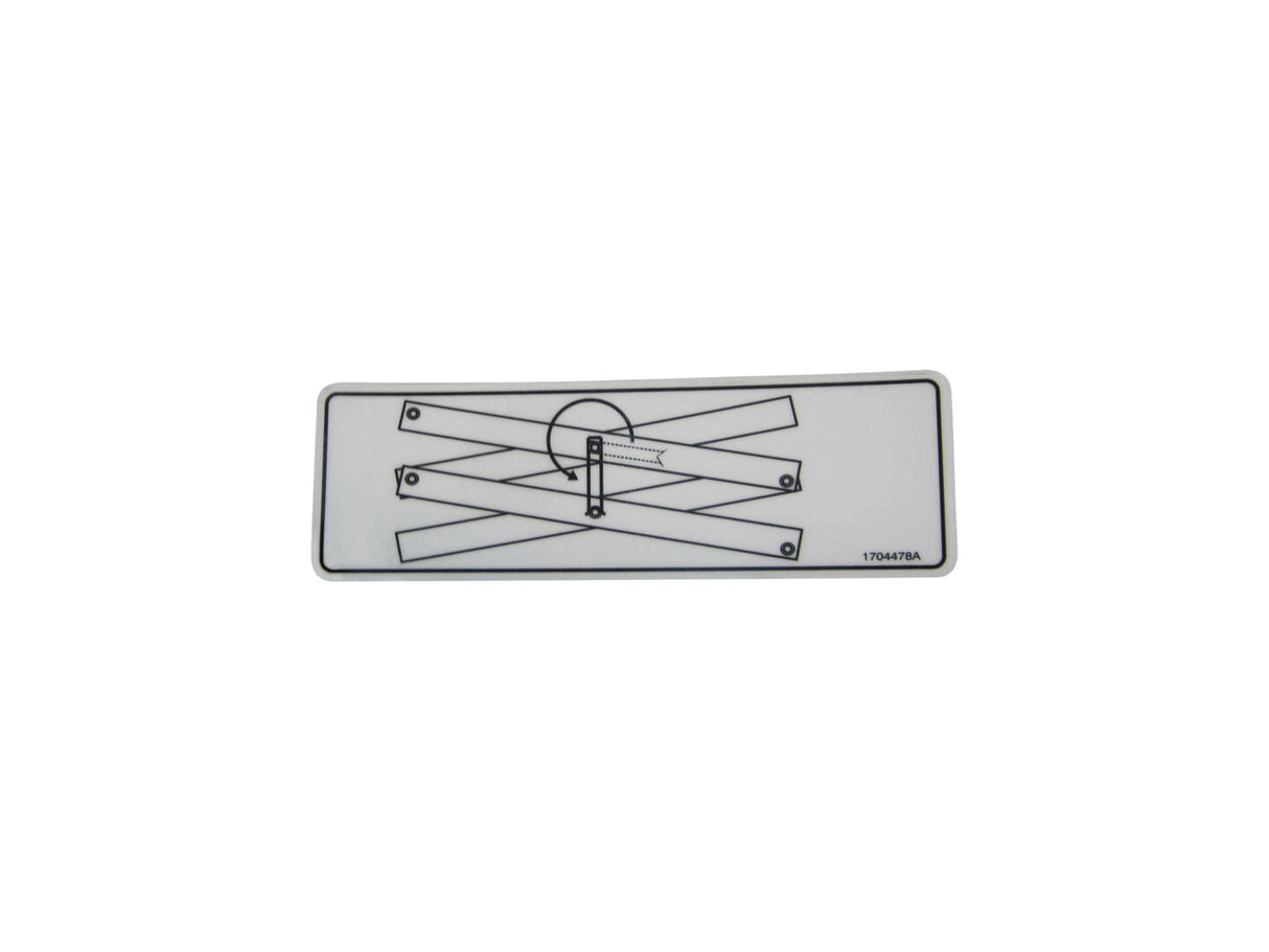 1704478 Decal, Safety Prop | JLG