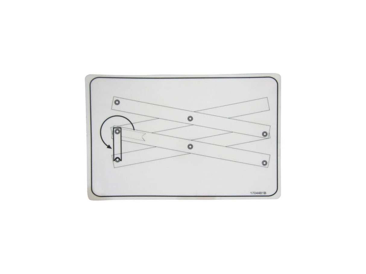 1704481 Calcomanía, accesorio de seguridad | JLG
