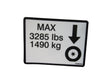 1704523 Decal Max Tire Load 
