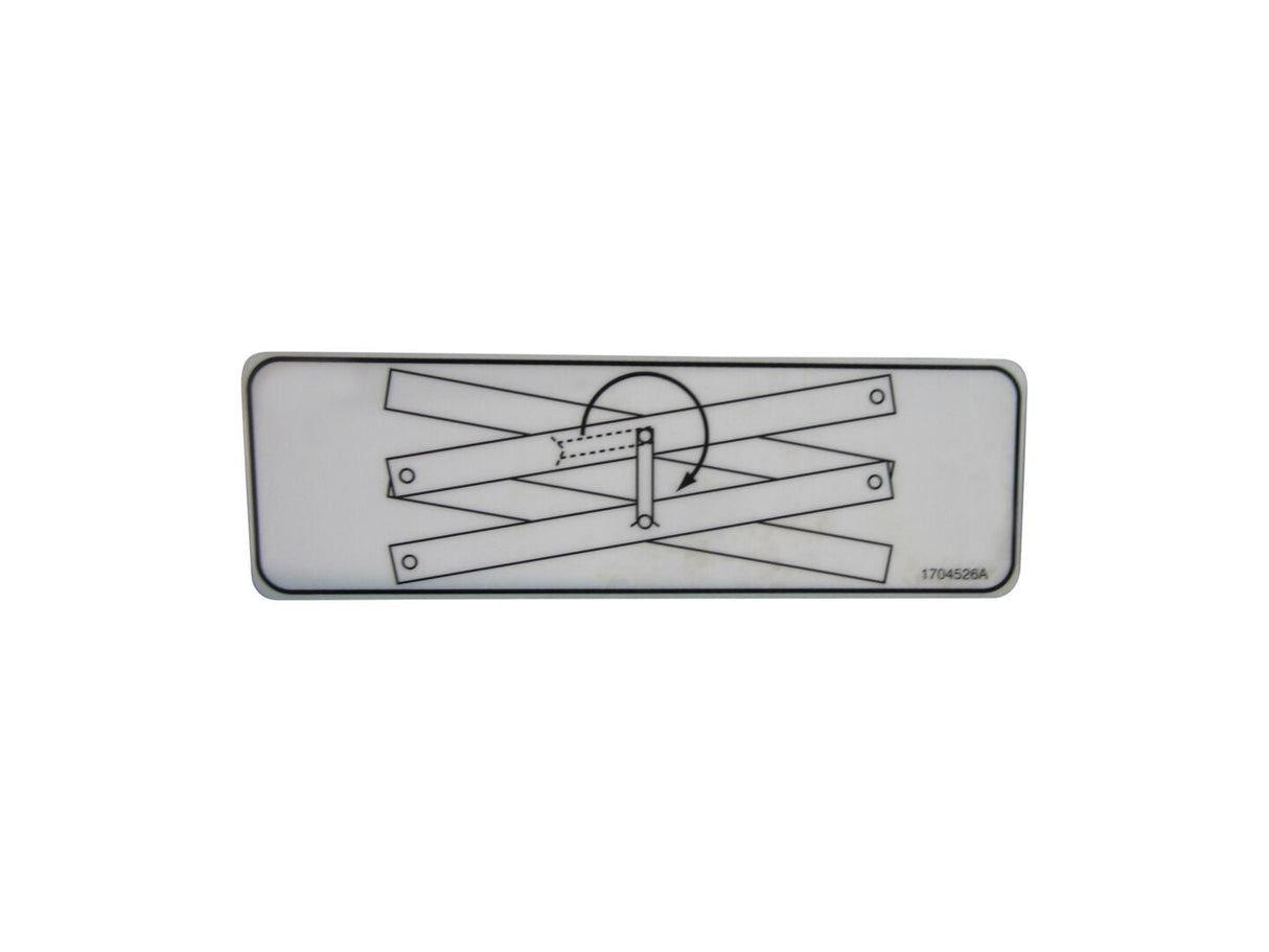 1704526 Decal, Safety Prop | JLG
