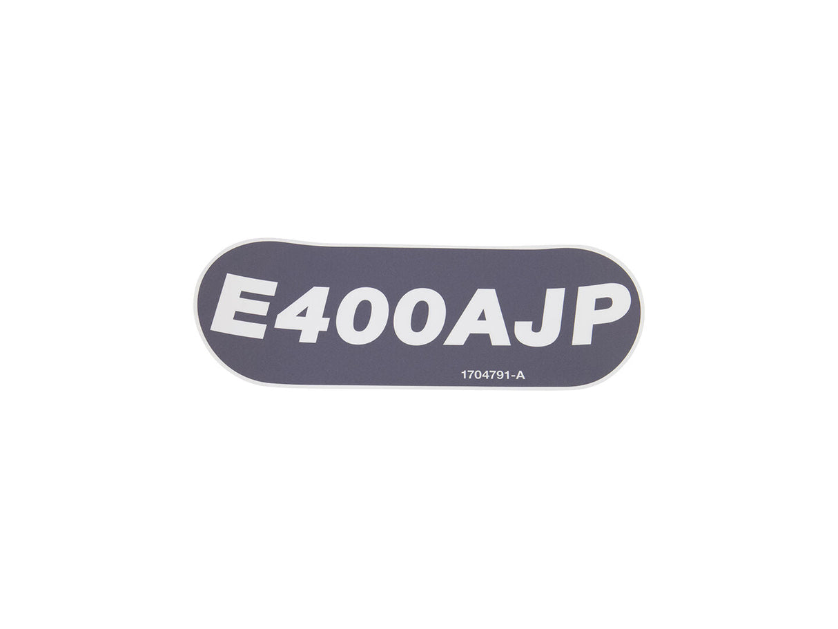1704791 Decal, Model Designatn E400AJP | JLG