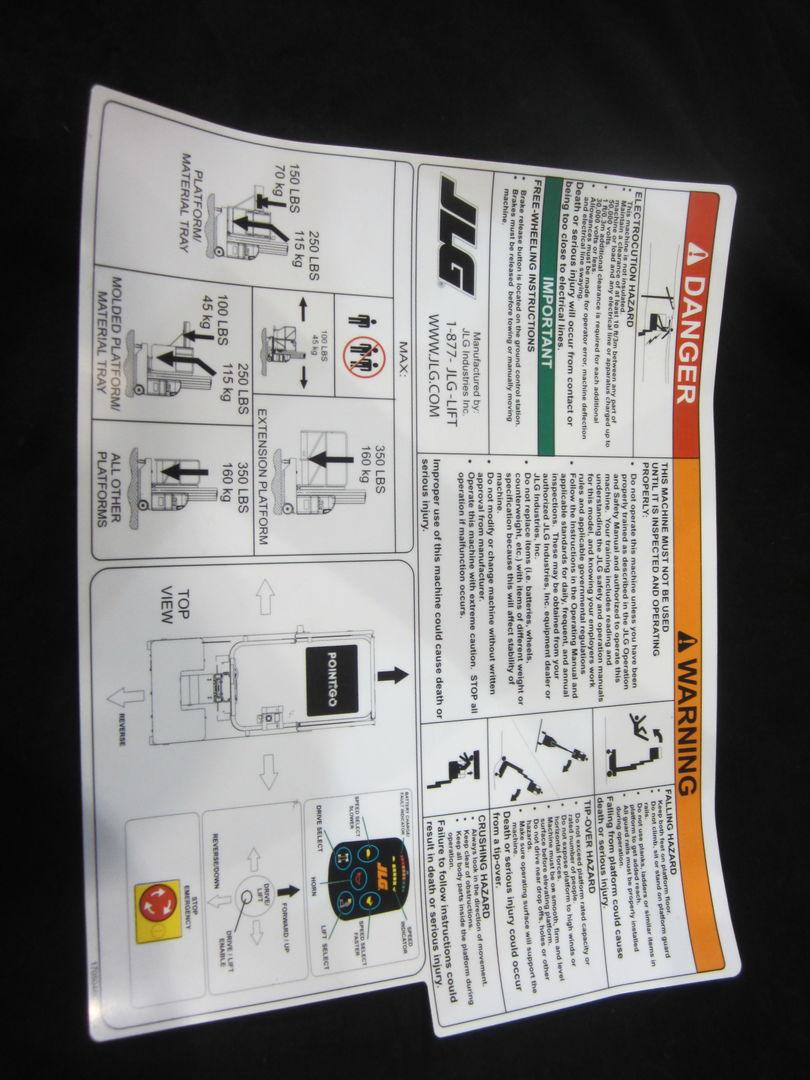 1705046 Decal Warning Instruction