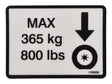 1705059 Decal Wheel Loads 