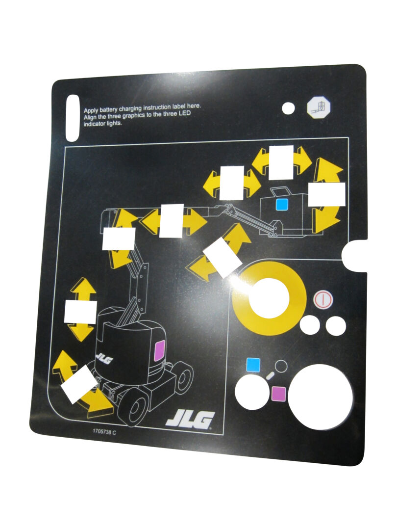 1705738 Decal N300Aj Ground Control | JLG