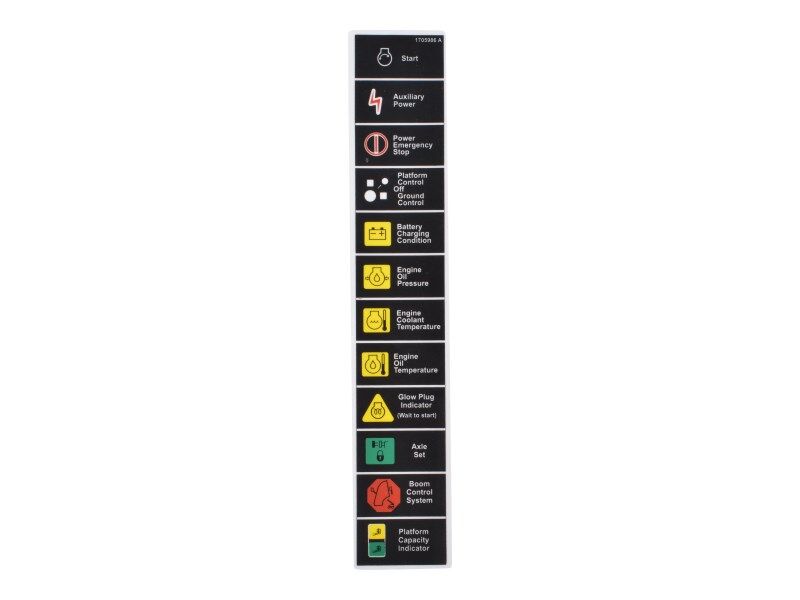 1705986 Decal, Legend | JLG
